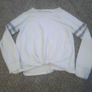 Inspired Heart Long-Sleeve Fuzzy Shirt Size XL 16 in Girls